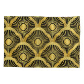 Art Deco Ornament: Naadloos Kussensloop (Achterkant)