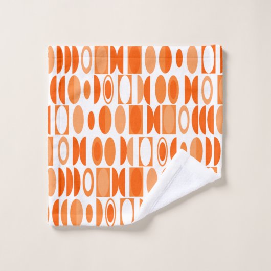 Art Deco Ovalen Bad Handdoek (Wasdoekje)