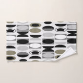 Art Deco Ovalen Bad Handdoek (Handdoek)