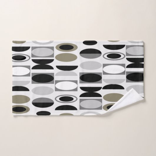 Art Deco Ovalen Bad Handdoek (Handdoek)