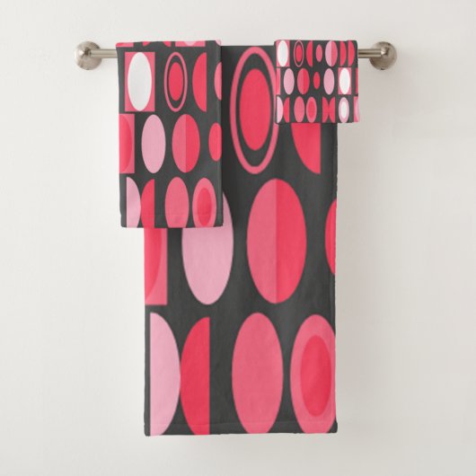 Art Deco Ovalen Bad Handdoek (Insitu)