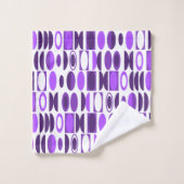 Art Deco Ovalen Bad Handdoek (Wasdoekje)