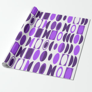 Art Deco Ovalen Cadeaupapier
