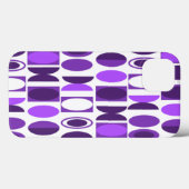 Art Deco Ovalen Case-Mate iPhone Case (Achterkant (horizontaal))