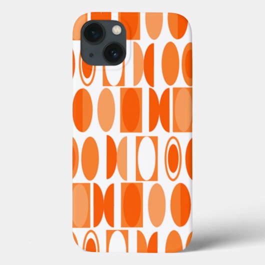 Art Deco Ovalen Case-Mate iPhone Case (Achterkant)
