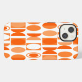 Art Deco Ovalen iPhone Hoesje (Achterkant horizontaal)