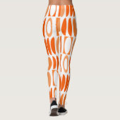 Art Deco Ovalen Leggings (Achterkant)