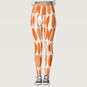 Art Deco Ovalen Leggings (Voorkant)
