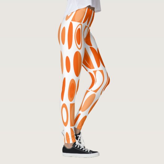 Art Deco Ovalen Leggings (Rechts)