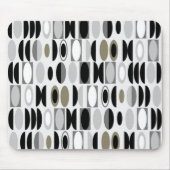 Art Deco Ovalen Muismat (Voorkant)