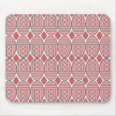 Art Deco Ovalen Muismat (Voorkant)