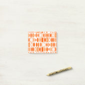 Art Deco Ovalen Post-it® Notes (Op bureau)