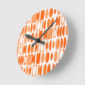 Art Deco Ovalen Ronde Klok (Hoek)