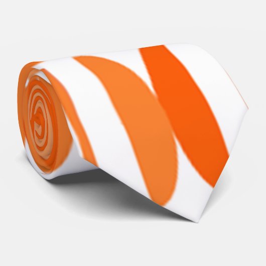 Art Deco Ovalen Stropdas (Opgerold)