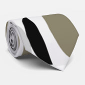 Art Deco Ovalen Stropdas (Opgerold)