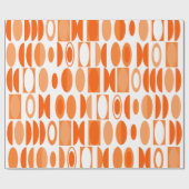 Art Deco Ovals Cadeaupapier (Vlak)
