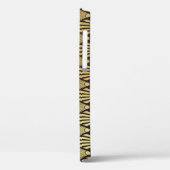 Art Deco palmen: zwart goud. Case-Mate iPhone Case (Achterkant / Links)