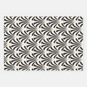  Art Deco Palmetto Pattern uit 1920 Inpakpapier Vel (Voorkant 3)