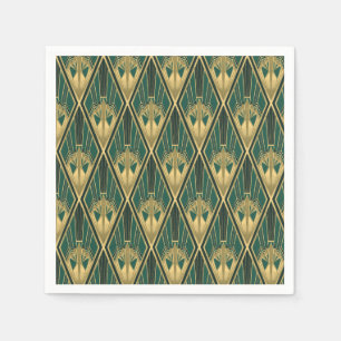 Art Deco Papieren servetten