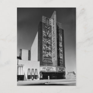 Art Deco Paramount Theatre, Oakland, Verenigde Sta Briefkaart