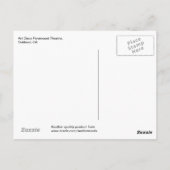 Art Deco Paramount Theatre, Oakland, Verenigde Sta Briefkaart (Achterkant)