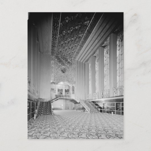 Art Deco Paramount Theatre, Oakland, Verenigde Sta Briefkaart (Voorkant)