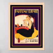 Art Deco Parfums Djemil 12 x 16 Poster (Voorkant)