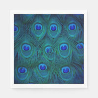 Art Deco Parijse Blauwgroen Groene Pauw Veer