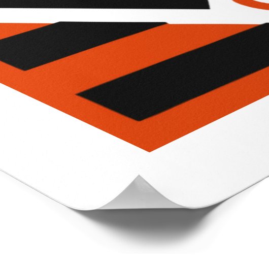 Art Deco Paris Franse hotellabel remake Poster (Hoek)