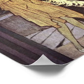  Art Deco Paris Night Dance Hall van Orazi Poster (Hoek)