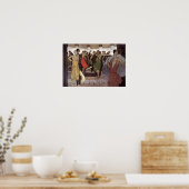  Art Deco Paris Night Dance Hall van Orazi Poster (Keuken)