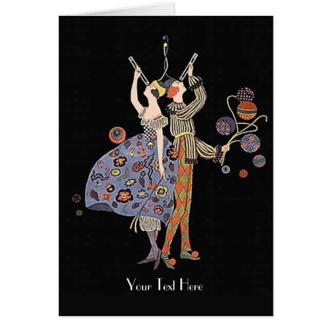  art Deco-partij Goers op maat (Voorkant)