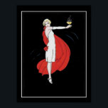 Art Deco Party Girl Vintage Poster<br><div class="desc">Art Deco Party Girl Vintage Poster art deco,  retro afbeeldingen,   illustraties,   retro,  nouveau,  deco afbeelding,  vintage reizen,  frankrijk reizen,  parijs reizen,  frans,  vintagestore,  ,  restaurantdroog,  retro,  reizen,  vintage beelden,  Victoriaans,  Victoriaans afbeeldingen,  vintage beelden,  populair,  décor stijlen,  retro stijl,  modern land ,  landschappen,  vintage,  posters</div>