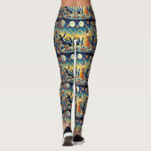  Art Deco Party Time Leggings (Achterkant)
