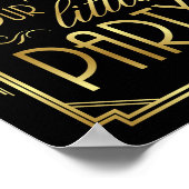 Art Deco PARTY WELCOME Sign Print (Hoek)