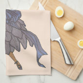 Art Deco-Passen getrouwd, Bride en Groom Dance Theedoek (Quarter Fold)