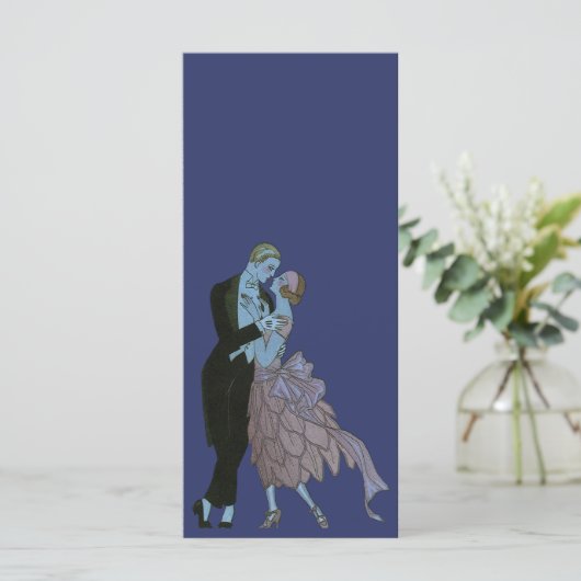 Art Deco-Passen getrouwd, Love Wedding Dance (Staand voorkant)