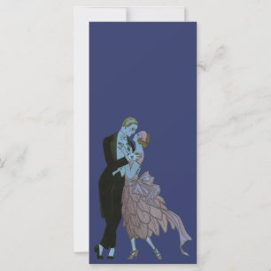 Art Deco-Passen getrouwd, Love Wedding Dance