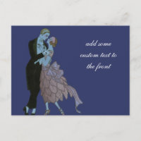 Art Deco-Passen getrouwd, Love Wedding Dance