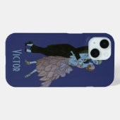  Art Deco-Passen getrouwd, Love Wedding Dance Case-Mate iPhone Case (Achterkant (horizontaal))