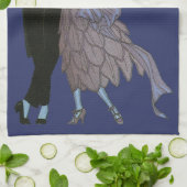  Art Deco-Passen getrouwd, Love Wedding Dance Theedoek (Gevouwen)