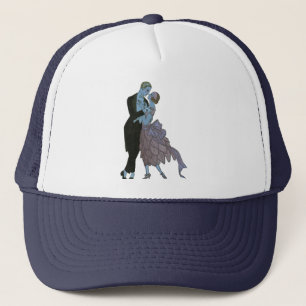  Art Deco-Passen getrouwd, Love Wedding Dance Trucker Pet