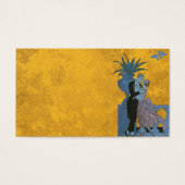  Art Deco-Passen getrouwd, Love Wedding Dance Visitekaartjes (Voorkant)