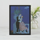 Art Deco Passen getrouwd, Oui van George Barbier (Staand voorkant)