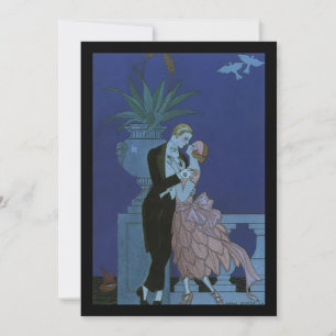  Art Deco Passen getrouwd, Oui van George Barbier