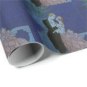  Art Deco Passen getrouwd, Oui van George Barbier Cadeaupapier (Rol Hoek)