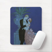  Art Deco Passen getrouwd, Oui van George Barbier Muismat (Met muis)