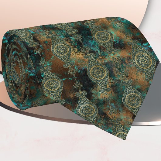 Art Deco Patina Stropdas