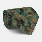 Art Deco Patina Stropdas (Opgerold)