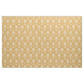 Art Deco Patroon 01 - Wit op Deco Gold 2 Stof (Fat Quarter)